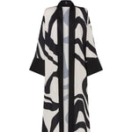 Fluid Wide Leg Pant Kimono Set