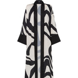 Fluid Wide Leg Pant Kimono Set