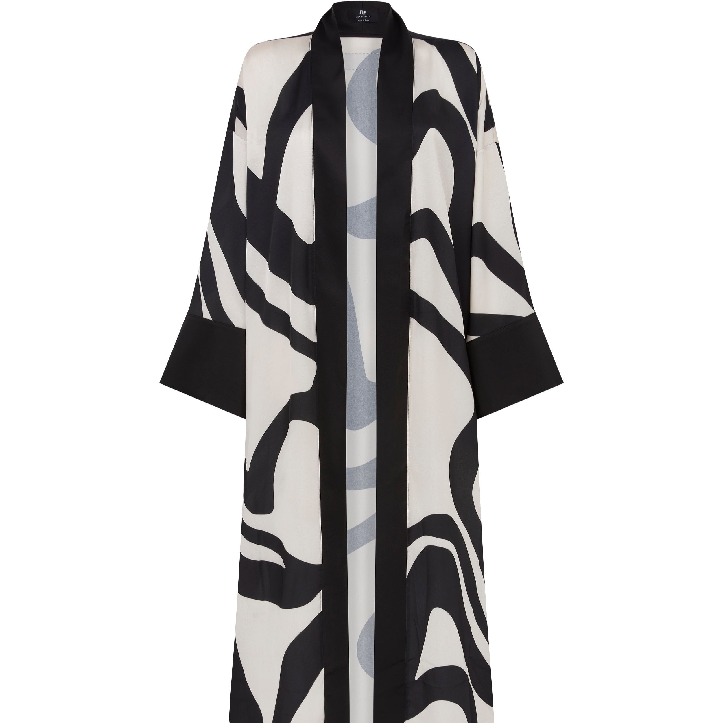 Fluid Wide Leg Pant Kimono Set