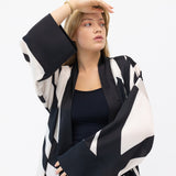 Black and White Kimono Set