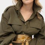 Biafra Oversized Jumpsuit - Green Color