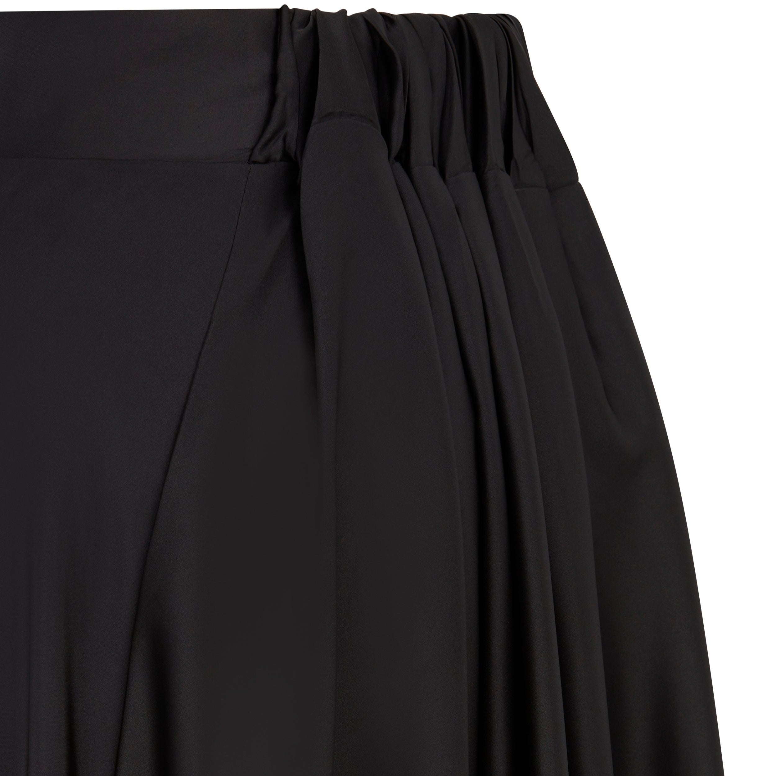 Close-up of Faith Fluid Flared Maxi Skirt Fabric