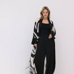 Elegant Kimono Sleeve Maxi Dress