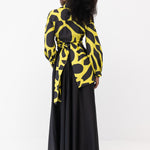 Faith Fluid Flared Maxi Skirt - Back View