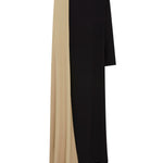 Diana Fluid Maxi Dress in Beige - Comfortable Women's Fashion - Front View