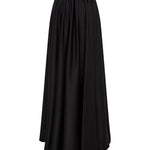 Close-up of Faith Fluid Flared Maxi Skirt Fabric