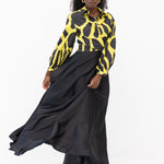 Faith Fluid Flared Maxi Skirt Full Flare