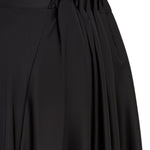 Close-up of Faith Fluid Flared Maxi Skirt Fabric