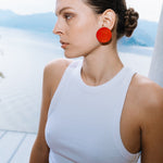 small-round-leather-earrings-for-executive-wardrobe