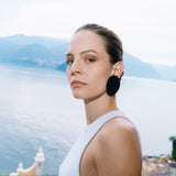 Como Leather Earrings - Medium