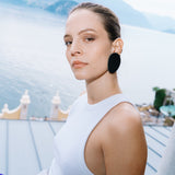 Como Leather Earrings - Medium