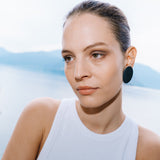 Como Leather Earrings - Small