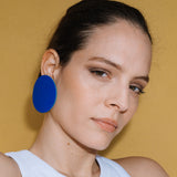 Como Leather Earrings - Medium