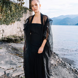 Eze Tulle Gown and Kimono Set