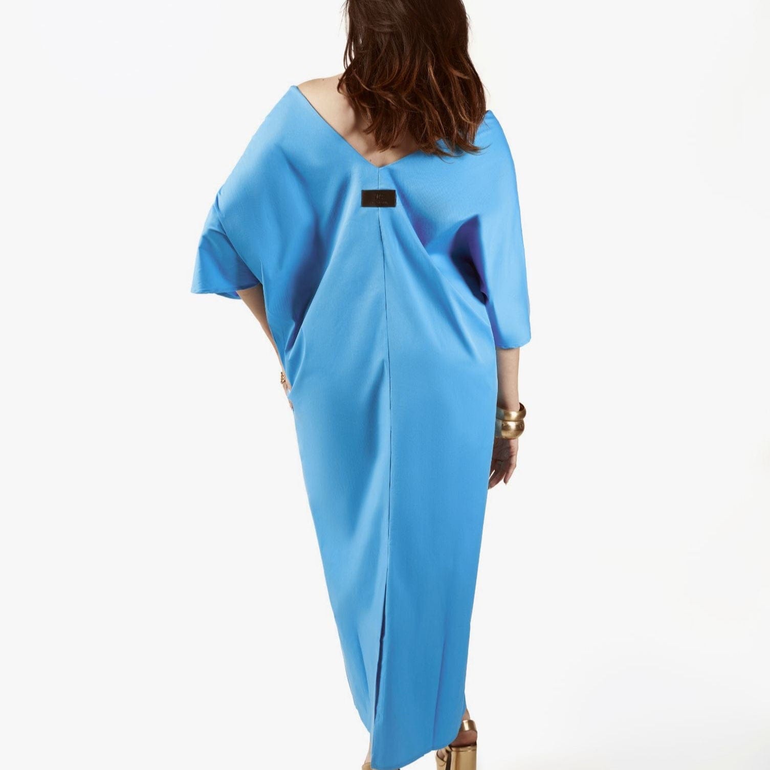 Boubou Dress | Luxury Minimalist Silhouette for Executive Wellness M/L / Pink Boubou Dress | Luxury Minimalist Silhouette for Executive Wellness M/L / Pink