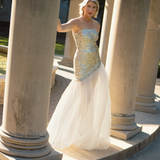 Eze Sequin Tulle Gown