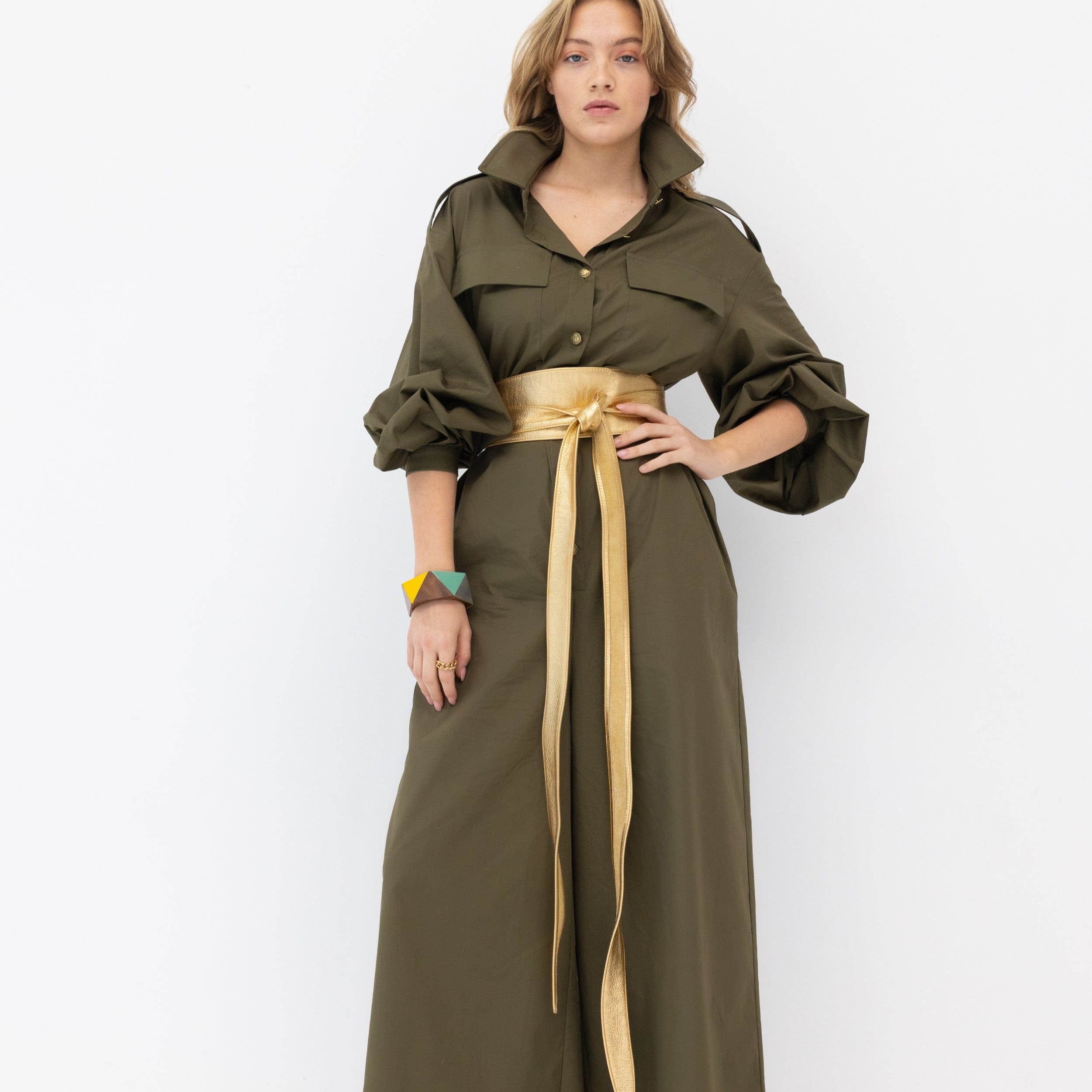Biafra Oversized Wide Leg Jumpsuit Front View
